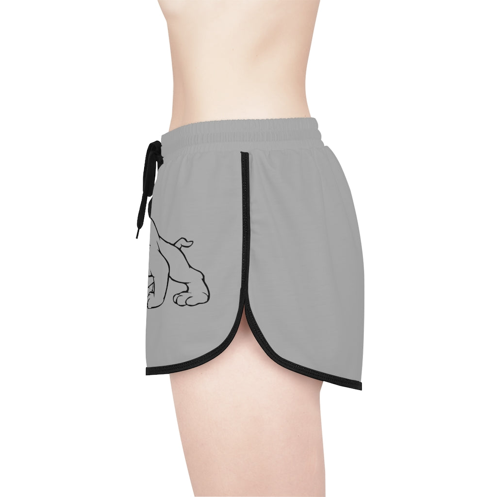 Garrison Bulldogs Spirit Women's Relaxed Shorts (AOP)