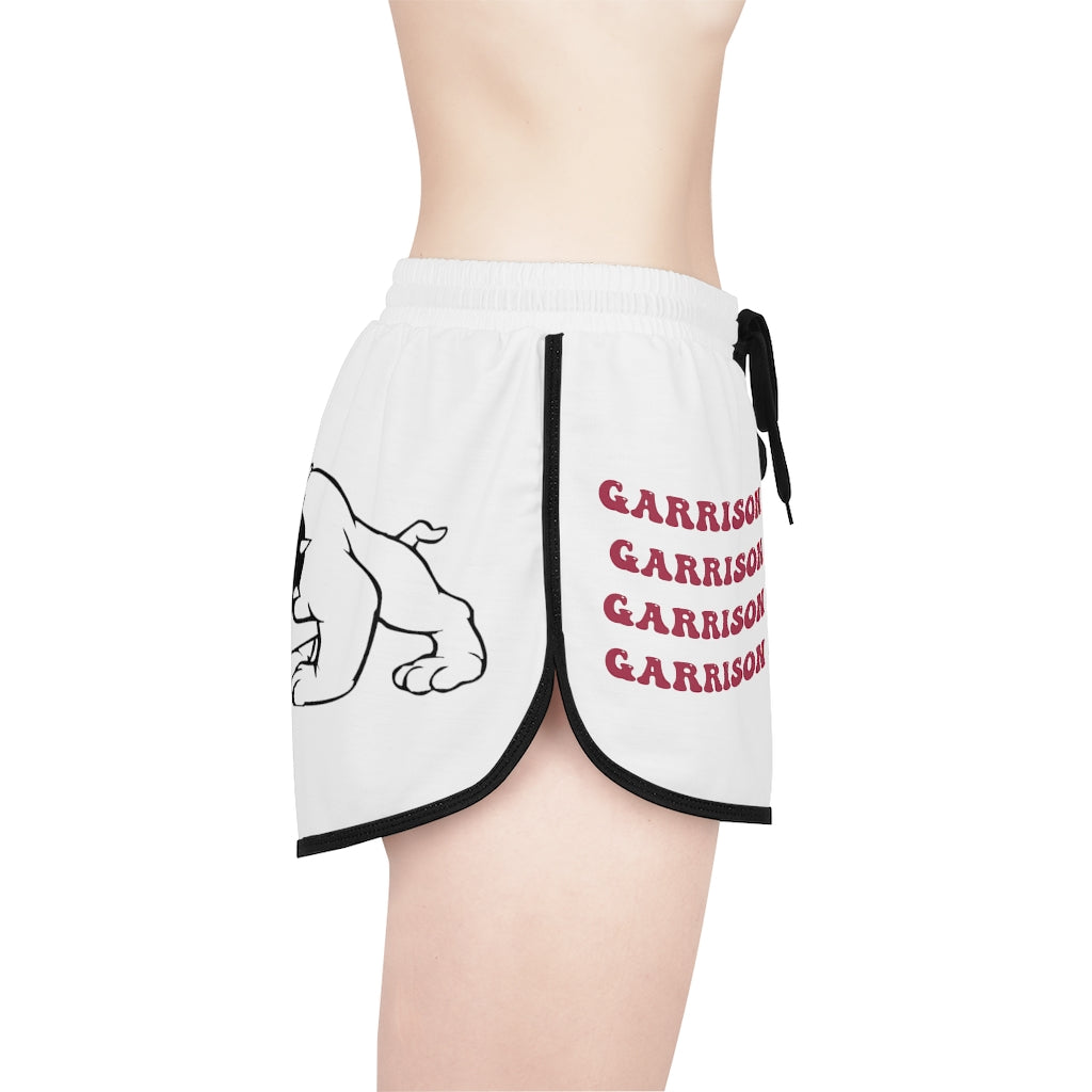 Garrison Bulldogs Women's Relaxed Shorts (AOP)