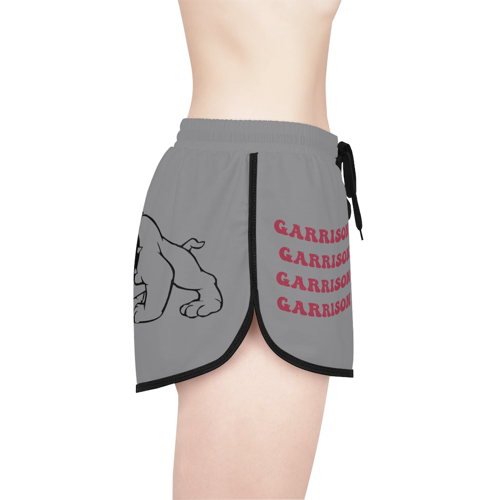 Garrison Bulldogs Women's Relaxed Shorts (AOP)