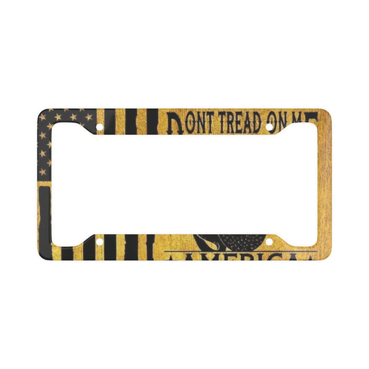 Don't tread on me License Plate Frame