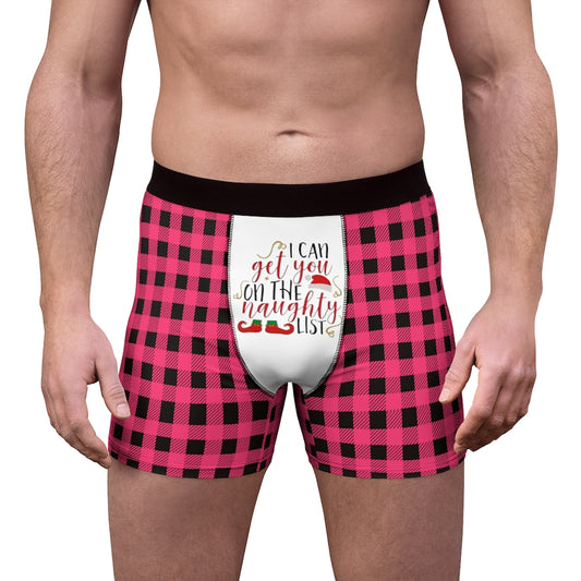 Naughty Christmas Men's Boxer Briefs