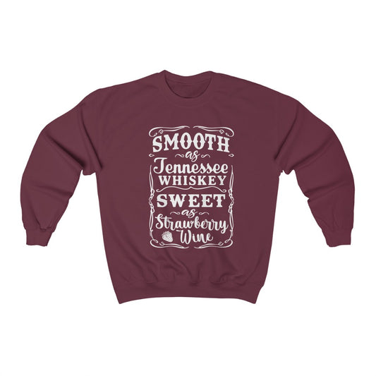 Smooth as Tennessee Whiskey Unisex Heavy Blend™ Crewneck Sweatshirt