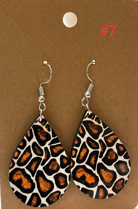 Leopard Earrings